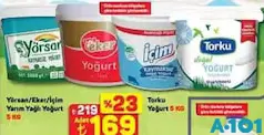YARIM YAĞLI YOĞURT 5 KG